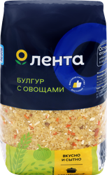 Булгур ЛЕНТА&nbsp;с овощами, 500г, фотография