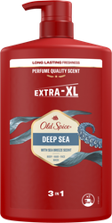 Гель для душа и шампунь мужской OLD SPICE Deep sea 3в1, 1000мл, фото