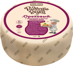 Изображение товара Сыр полутвердый РАДОСТЬ ВКУСА Ореховый с фенугреком 40%, без змж, весовой