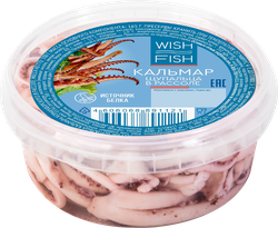 Кальмар WISH FISH щупальца в рассоле, 300г, фотография
