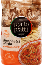 Макароны PORTO PIATTI Ньиоккетто Сардо, 400г, крупный план
