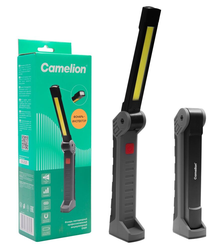 Фонарь CAMELION LED аккумуляторный E1439 3,7В 2xSMD+COB 3 режима Type-C магн, картинка