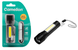 Фонарь CAMELION LED аккумуляторный LED29360 3,7В XPE + COB LED, 3 Вт 3 режим, фото