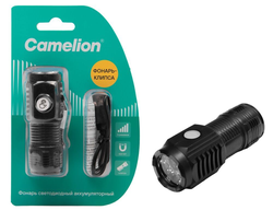 Фонарь CAMELION LED аккумуляторный LED29358 3,7В 3 LED 3 Вт 5 режимов Type -, фото