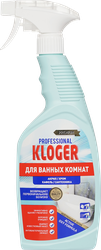 Средство чистящее для ванной KLOGER Professional, 600мл, вид