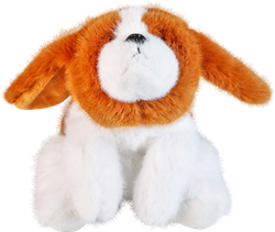 Игрушка мягкая BIGGA Собака/Медведь/Красная панда, 25см, Арт. 2509419/67/81, картинка