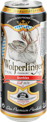 Пиво темное WOLPERTINGER Dunkles фильтрованное пастеризованное 5%, 0.5л, изображение