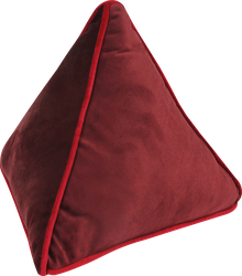 Подушка декоративная HOMECLUB Velvet треугольник, бежевая, Арт. CJ1224-3, фото