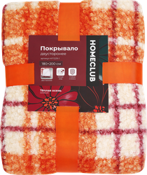 Покрывало двустороннее HOMECLUB Velvet 200х220см, Арт. KF1229-1, фотография