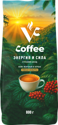 Кофе зерновой VC Утренний бленд жареный, 800г, изображение