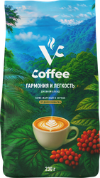 Кофе зерновой VC Дневной бленд жареный, 230г, фото