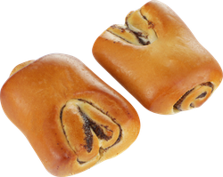 Сдоба Новая с маковой начинкой, 130г, вид
