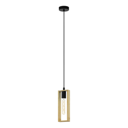 Cветильник EGLO Подвесной потолочный littleton, 1x40we27, l110, b100, h1100,, изображение