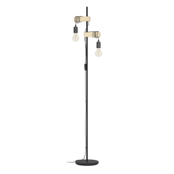 Торшер EGLO с ножн. выкл. townshend, 2х10we27-led, l205, b250, h1665, ст, картинка