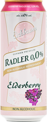 Напиток пивной безалкогольный EICHBAUM Radler Elderberry, не более 0,5%, 0.5л, детальное фото