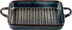 Форма для запекания ATTRIBUTE Glaze 26,5x15x3,5см, прямоугольная, керамика, детальное фото