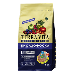 Биоудобрение TERRA VITA биоазофоска (пакет 1,0 кг), шт, крупный план