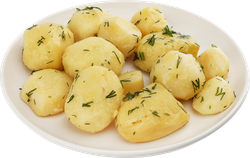 Картофель отварной ЛЕНТА FRESH с укропом, весовой, детальное фото