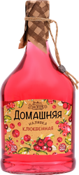 Настойка ПИТЕЙНЫЙ ДОМ Домашняя Клюква 40%, горькая, 0.5л, картинка