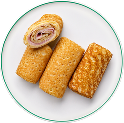 Блинчики с ветчиной и сыром ЛЕНТА FRESH, весовые, фото