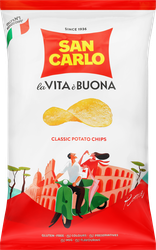 Чипсы картофельные SAN CARLO Классика, 150г, картинка