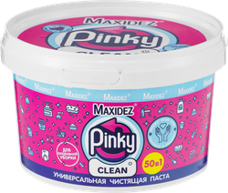 Паста чистящая MAXIDEZ Pinky Clean с ароматом черники и йогурта, 800г, картинка
