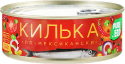 Килька TASTY TINS По-мексикански в томатном соусе, 240г, картинка