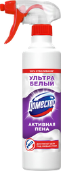 Средство моющее ДОМЕСТОС Ультра белый, пена 450мл, вид