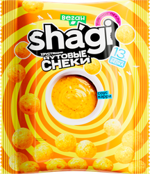 Снэки нутовые SHAGI со вкусом соуса карри, 50г, фото