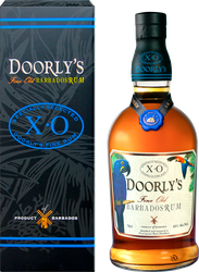 Ром DOORLY'S XO выдержанный 43%, п/у, 0.7л, крупный план