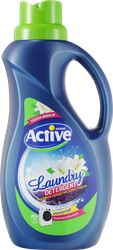 Гель для стирки ACTIVE для всех видов тканей, 1.5л, детальное фото