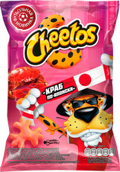 Снеки кукурузные CHEETOS со вкусом краб по-японски, 50г, фотография