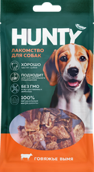 Лакомство для собак HUNTY Говяжье вымя, 30г, вид