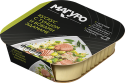 Кускус МАГУРО с тунцом и бобами Эдамаме, 230г, детальное фото