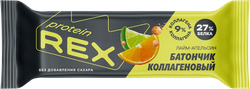 Батончик протеиновый PROTEINREX Лайм-апельсин, глазированный, 45г, картинка