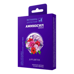 Удобрение АМИНОСИЛ Гранулы д/цветов 50гр, изображение