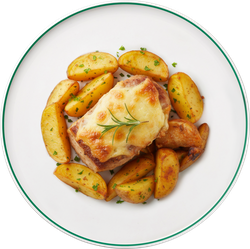 Мясо РЕСТО ШИК По-французски с запеченным картофелем, 250г, картинка