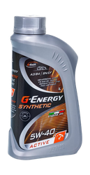 Масло моторное синтетическое G-ENERGY Synthetic super start 5W-40, 1л, детальное фото