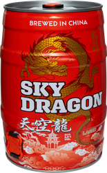 Пиво светлое SKY DRAGON фильтрованное пастеризованное 5%, 5л, картинка