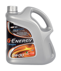Масло моторное синтетическое G-ENERGY F Synth 5W-30, 4л, фото