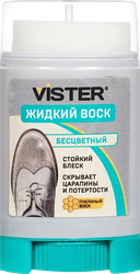 Крем-краска для обуви из гладкой кожи VISTER Comfort бесцветная, 50мл, вид
