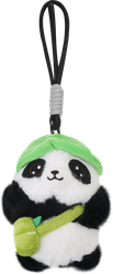 Игрушка мягкая BIGGA Панда, 13см, с подвесом, Арт. 2510-110B-13CM, крупный план