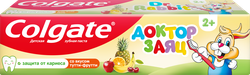 Зубная паста COLGATE Доктор Заяц со вкусом тутти-фрутти, 50мл, изображение