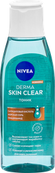 Тоник для лица NIVEA Derma Skin Clear, 200мл, крупный план