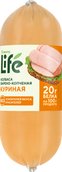 Колбаса вареная ЛЕНТА LIFE Оригинальная куриная, 300г, фотография