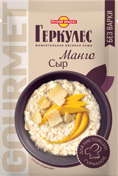 Каша овсяная ГЕРКУЛЕС Gourmet, с сыром и манго, 40г, изображение