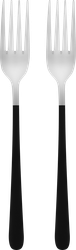 Набор вилок HOMECLUB Black pebble, нержавеющая сталь, Арт. HZ12, 2шт, картинка