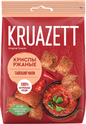 Сухарики ржаные KRUAZETT Криспы со вкусом тайского чили, 70г, фото