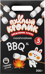 Изделия кондитерские ПУХЛЫЙ КРОЛИК Marshmallows Bbq с ароматом пломбира, 200г, фото