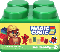 Мармелад жевательный SMELLO Magic Cubic, в ассортименте, 40г, картинка